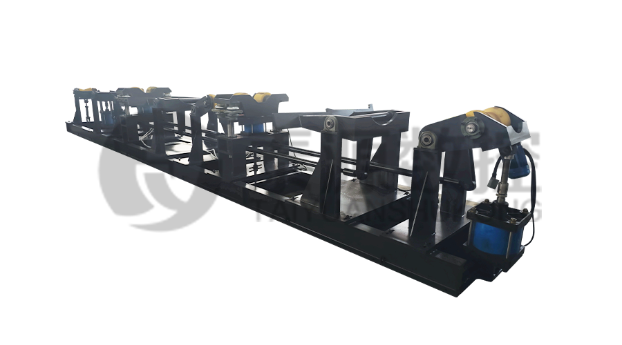 Lange, tunge materielle løsninger Automatisk belastning og losningsmekanisme til rørtrådning 